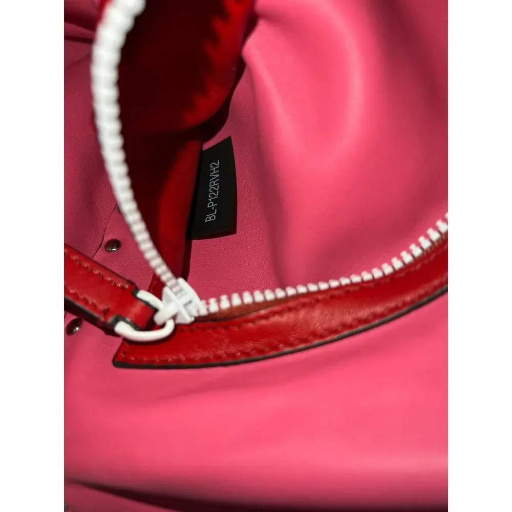 Valentino Garavani Rockstud Spike #59650V88B Pink Handbag - Picture 11 of 14